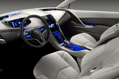 Cadillac Converj interior Fast Car 12c