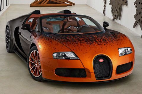 Bugatti-Veyron-Grand-Sport-by-Bernar-Venet-private-display-A