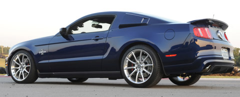 2010 Ford Shelby GT500 Super Snake back side view 480