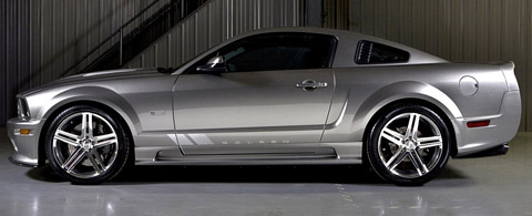 saleen mustangs s302e sterling edition side view