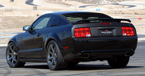 Saleen Dark Horse Extreme Mustang Back View